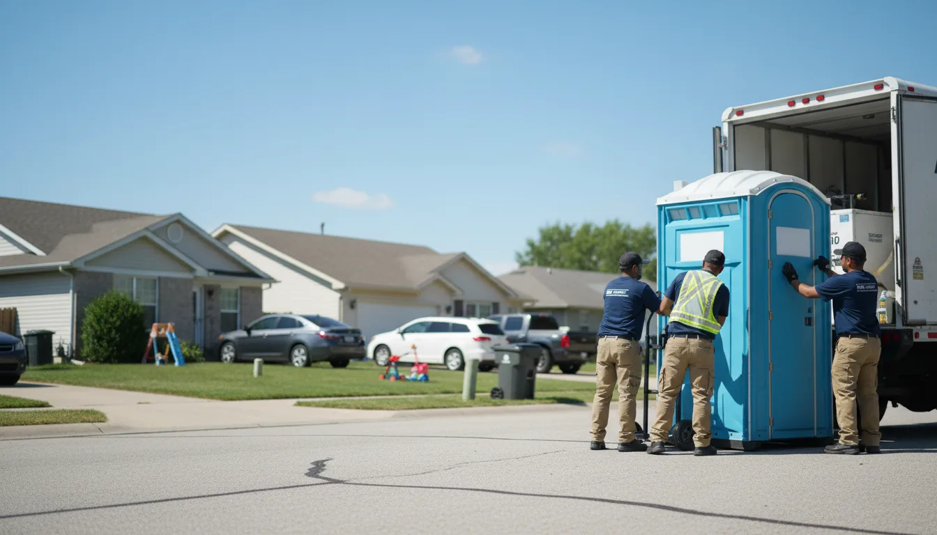 Standard Porta Potty Rentals in Fairmount, IL near me